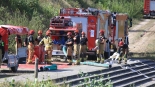 Ćwiczenia strażaków "Bóbr 2024". 23.08.2024, fot. PSP w Białymstoku