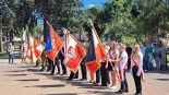 Złożenie kwiatów przed Pomnikiem Sybiraka, fot. Adam Dąbrowski