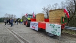 Protest rolników w Wiźnie, fot. Paweł Wądołowski