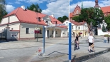 W centrum Białegostoku pojawiły się mgiełki wodne, 26.06.2024, fot. Marcin Gliński