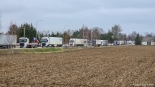 Protest rolników w gminie Nowogród, fot. Paweł Wądołowski