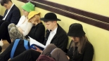 "Dzień Kapelusza" w II Liceum Ogólnokształcącym w Łomży, 9.03.2023, fot. Adam Dąbrowski