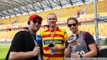 Polskie Radio Białystok na meczu Jagiellonia Białystok - Warta Poznań, fot. Joanna Szubzda