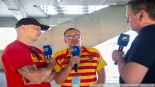 Polskie Radio Białystok na meczu Jagiellonia Białystok - Warta Poznań, fot. Joanna Szubzda
