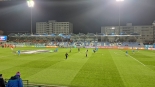 Rozgrzewka przed meczem Jagiellonii z FK Mlada Boleslav, 12.12.2024, fot. Wojciech Szubzda