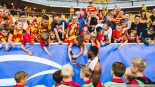 Jagiellonia Białystok - Widzew Łódź, 4.08.2023, fot. Joanna Szubzda