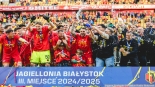 III miejsce Jagiellonii Białystok w sezonie 2024/2025, fot. Joanna Szubzda