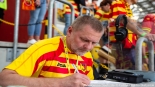 Polskie Radio Białystok na meczu Jagiellonia Białystok - Warta Poznań, fot. Joanna Szubzda