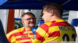Polskie Radio Białystok na meczu Jagiellonia Białystok - Warta Poznań, fot. Joanna Szubzda