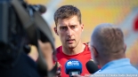 Jagiellonia Białystok - Żalgiris Kowno, 13.07.2024, fot. Joanna Szubzda