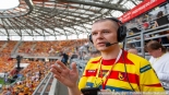 Polskie Radio Białystok na meczu Jagiellonia Białystok - Warta Poznań, fot. Joanna Szubzda