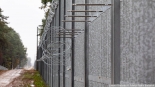 Zapora na polsko-białoruskiej granicy, 11.10.2024, fot. Joanna Szubzda