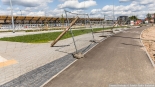 Centrum przesiadkowe przy dworcu PKP w Białymstoku, lipiec 2023 r., fot. Joanna Szubzda