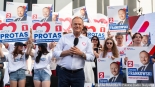 Donald Tusk w Białymstoku, 24.05.2024, fot. Joanna Szubzda