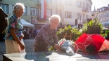 80. rocznica wybuchu Powstania Warszawskiego - obchody w Białymstoku, 1.08.2024, fot. Joanna Szubzda