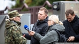 Polsko-białoruskie przejście graniczne w Połowcach, 11.10.2024, fot. Joanna Szubzda