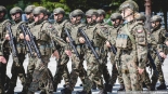 Uroczystość przekazania dowodzenia operacją Bezpieczne Podlasie, Karakule, 30.07.2025, fot. Joanna Szubzda