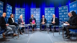 Debata wyborcza z kandydatami do sejmiku z okręgu nr 1, 14.03.2024, fot. Joanna Szubzda
