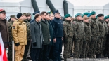 Uroczystość przekazania dowodzenia operacją Bezpieczne Podlasie, Karakule, 31.01.2025, fot. Joanna Szubzda