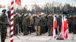 Uroczystość przekazania dowodzenia operacją Bezpieczne Podlasie, Karakule, 31.01.2025, fot. Joanna Szubzda