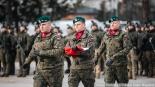 Uroczystość przekazania dowodzenia operacją Bezpieczne Podlasie, Karakule, 31.01.2025, fot. Joanna Szubzda