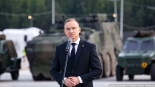 Wizyta prezydenta Andrzeja Dudy w bazie Wojskowego Zgrupowania Zadaniowego Podlasie, 10.06.2024, fot. Joanna Szubzda