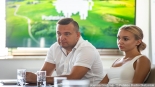 Prasowe spotkanie podlaskich olimpijczyków w urzędzie marszałkowskim, 11.07.2024, fot. Joanna Szubzda
