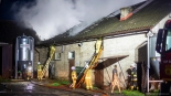 Pożar w m. Bacze Suche, 11.07.2024, fot. Paweł Wądołowski
