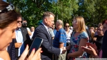 Mariusz Błaszczak na pikniku wojskowym w Czarnej Białostockiej, fot. Joanna Szubzda