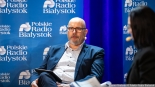 Zbigniew Kasperczuk, debata wyborcza z kandydatami do sejmiku z okręgu nr 1, 14.03.2024, fot. Joanna Szubzda