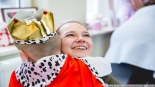 Dzwon Zwycięzcy kolejny raz zabrzmiał w Uniwersyteckim Dziecięcym Szpitalu Klinicznym w Białymstoku, 28.02.2025, fot. Joanna Szubzda