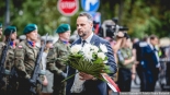 81. rocznica wybuchu Powstania Warszawskiego - obchody w Białymstoku, 1.08.2025, fot. Joanna Szubzda