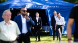 Mariusz Błaszczak na pikniku wojskowym w Czarnej Białostockiej, fot. Joanna Szubzda