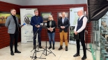 Wizyta Pauliny Hennig-Kloski w Białowieży, styczeń 2024, fot. Gabriela Lasota