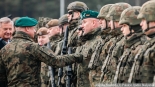 Uroczystość przekazania dowodzenia operacją Bezpieczne Podlasie, Karakule, 31.01.2025, fot. Joanna Szubzda