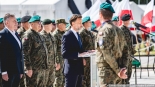 Uroczystość przekazania dowodzenia operacją Bezpieczne Podlasie, Karakule, 30.07.2025, fot. Joanna Szubzda
