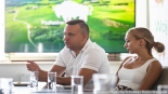 Prasowe spotkanie podlaskich olimpijczyków w urzędzie marszałkowskim, 11.07.2024, fot. Joanna Szubzda