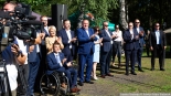Mariusz Błaszczak na pikniku wojskowym w Czarnej Białostockiej, fot. Joanna Szubzda