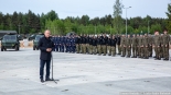 Donald Tusk w Wojskowym Zgrupowaniu Zadaniowym Podlasie w Karakulach, 11.05.2024, fot. Joanna Szubzda