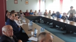 Konsultacje społeczne ws. mediateki w Łomży, 15.10.2024, fot. Adam Dąbrowski