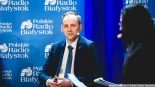 Paweł Wnukowski, debata wyborcza z kandydatami do sejmiku z okręgu nr 2, 14.03.2024, fot. Joanna Szubzda