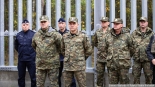 Wizyta Jacka Siewiery na polsko-białoruskim przejściu granicznym w Połowcach, 11.10.2024, fot. Joanna Szubzda