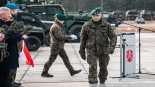 Uroczystość przekazania dowodzenia operacją Bezpieczne Podlasie, Karakule, 31.01.2025, fot. Joanna Szubzda