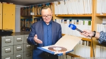 Przekazanie radiowych taśm do Archiwum Państwowego w Białymstoku, fot. Joanna Szubzda