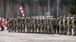 Uroczystość przekazania dowodzenia operacją Bezpieczne Podlasie, Karakule, 31.01.2025, fot. Joanna Szubzda