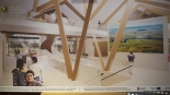 Europejskie Centrum Ochrony Klimatu i Mokradeł w Goniądzu - projekt, fot. Paweł Wądołowski