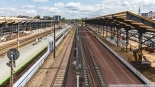 Dworzec PKP w Białymstoku, lipiec 2023 r., fot. Joanna Szubzda