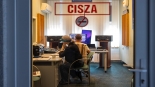 Produkcja audiobooka "Życiorys pisany przez historię" Romualda Lipińskiego, fot. Sylwia Krassowska