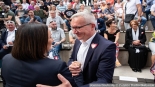 Donald Tusk w Białymstoku, 24.05.2024, fot. Joanna Szubzda