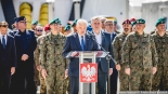 Uroczystość przekazania dowodzenia operacją Bezpieczne Podlasie, Karakule, 30.07.2025, fot. Joanna Szubzda